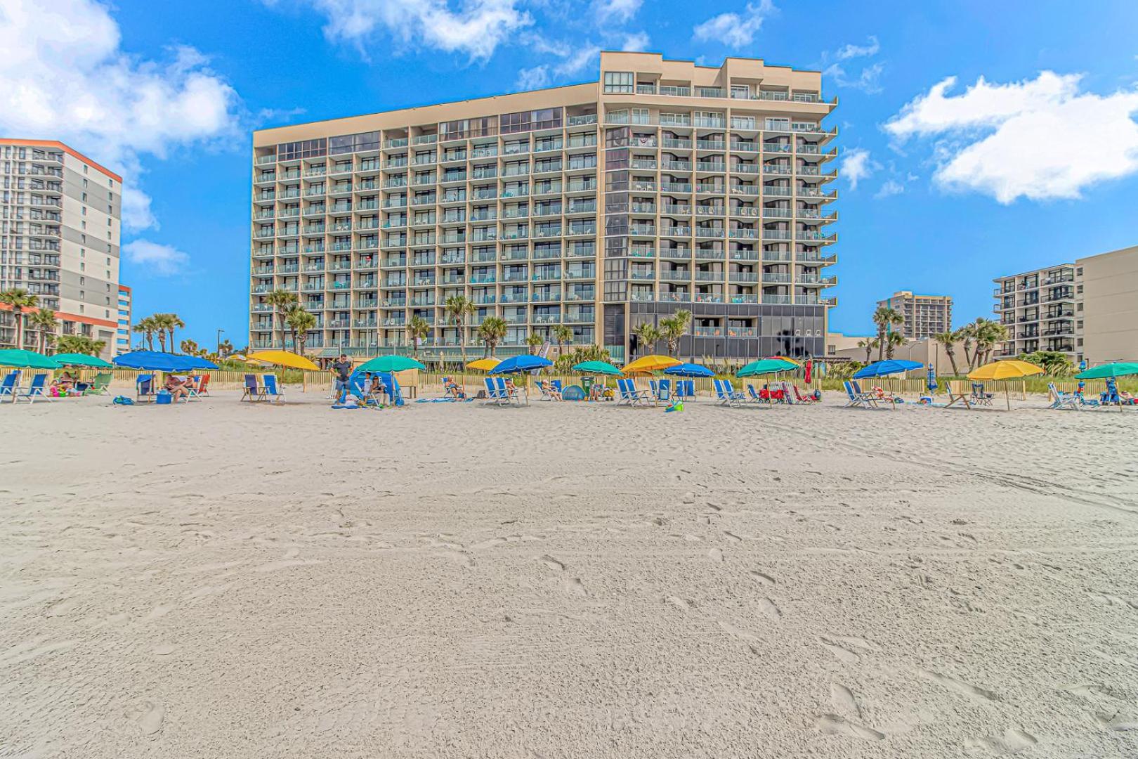 Oceanfront 1 Bedroom Sand Dunes 2626 Sleeps 6 미를 비치 외부 사진